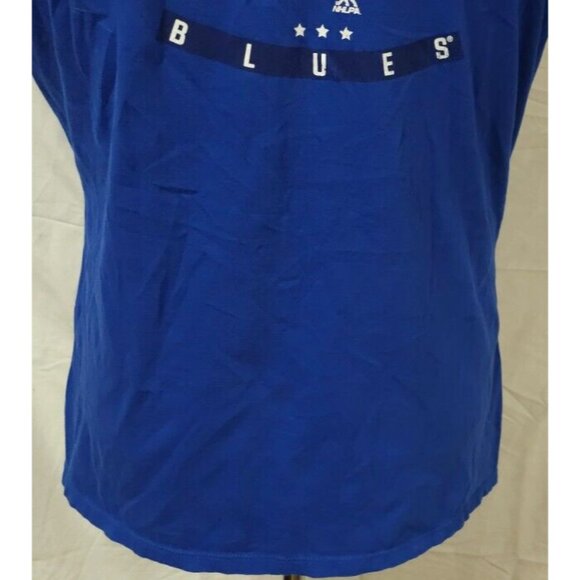 Fanatics St Louis Blues Womens XL 2019 Stanley Cup Champions V-Neck T Shirt - Picture 9 of 12